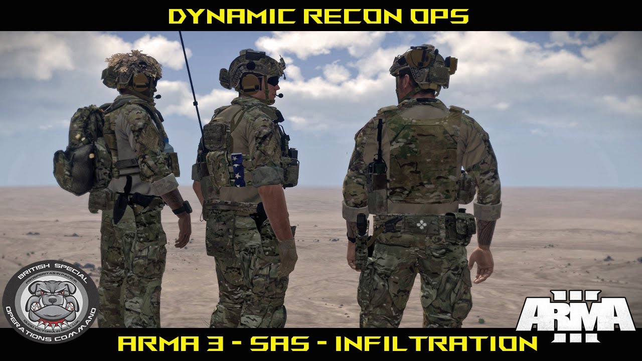 ARMA 3 - Dynamic Recon Ops - Part 1 - Infiltratrion