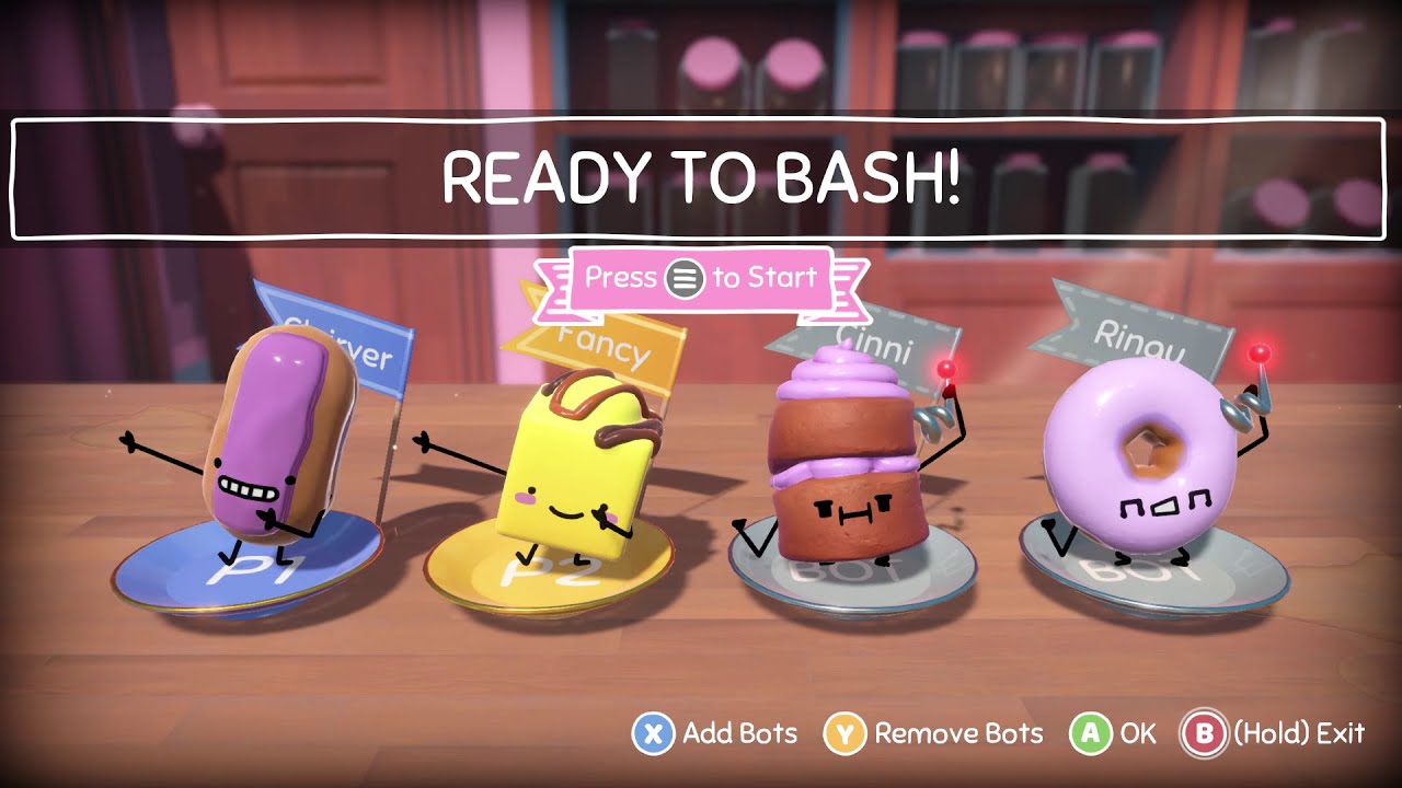 Cake Bash Gameplay / Local Multiplayer