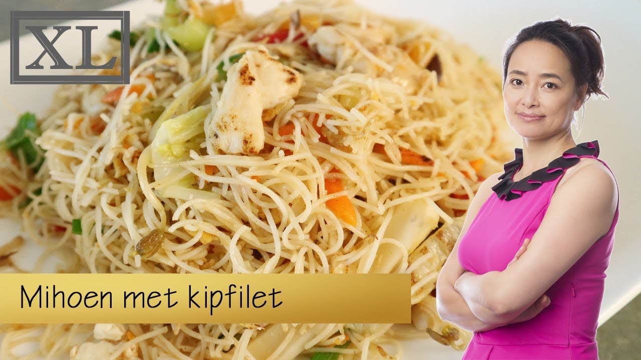 Mihoen met kipfilet