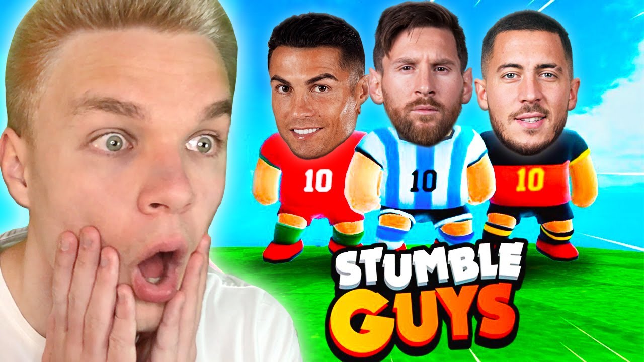 WSZYSCY PIŁKARZE ⚽ RAZEM *6 OSÓB* na JEDNEJ ARENIE  w Stumble Guys! *który najlepszy?*