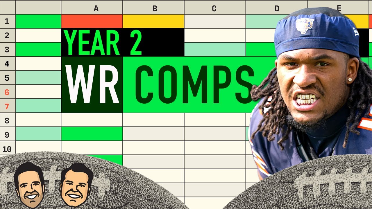 The Late-Round Fantasy Football Show: Year 2 Wide Receiver Comps and More