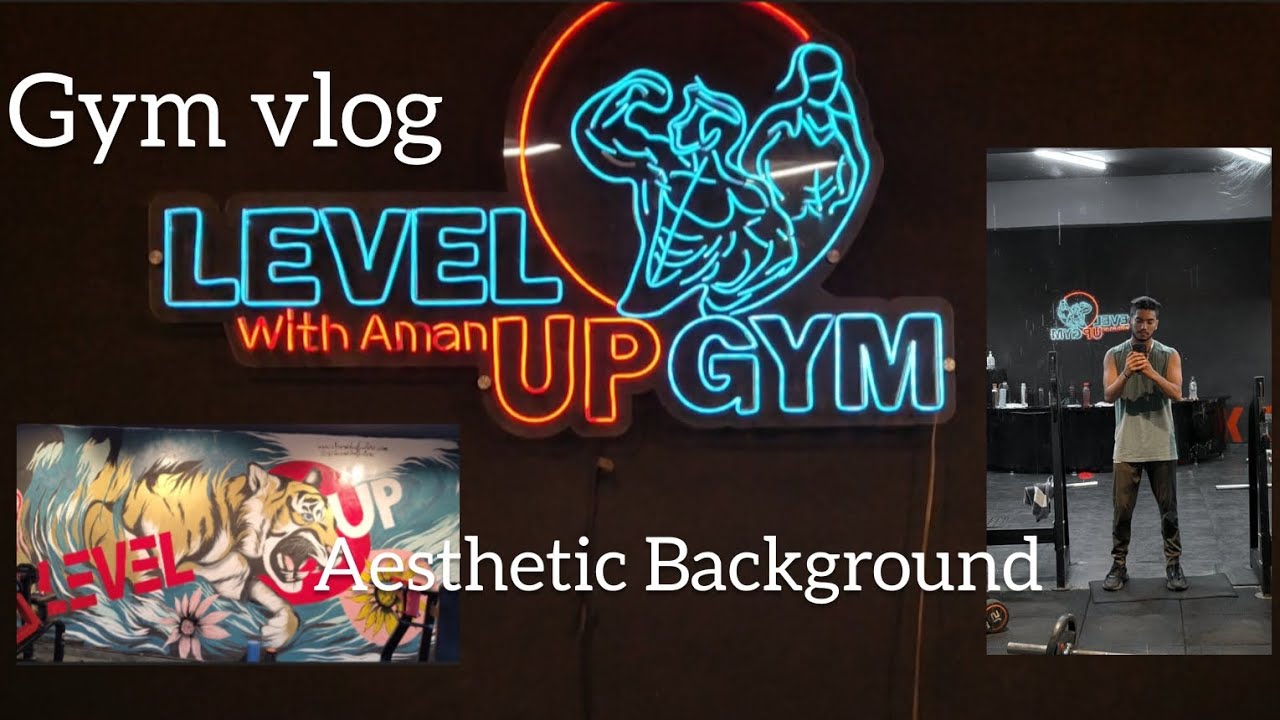 Level Up gym in Bijnor || Aesthetic gym || #darick_fitness #gymvlog #gym