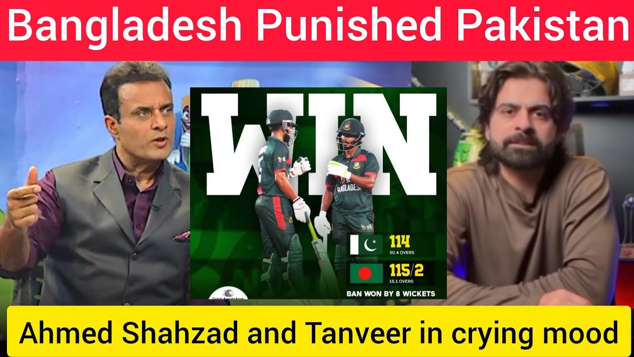 Pakistan Media crying on Bangladesh punished to Pakistan in 1st ODI Match ODI #banvpak #cricket 
