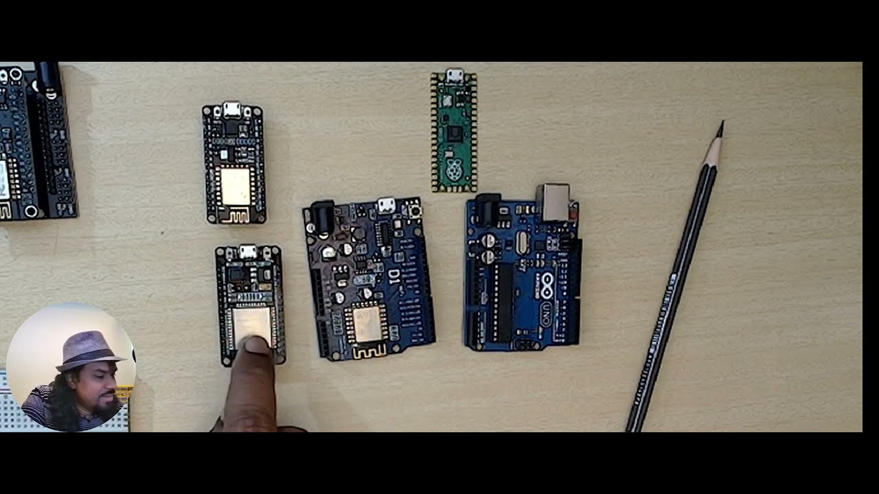 Introduction to popular microcontroller boards and single-board-computers (SBC) for hobby projects.