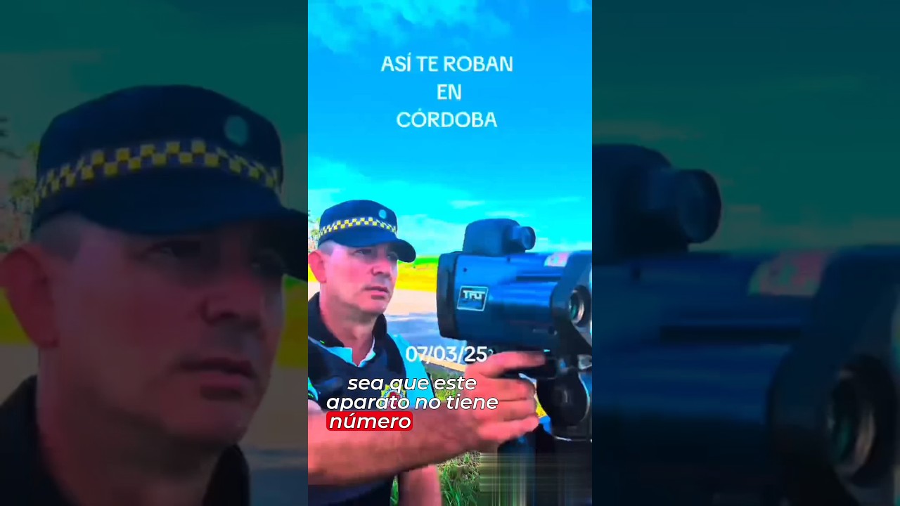 😡Polic&iacute;a CORRUPTO Dice que EXCEDIO  la velocidad  este hombre