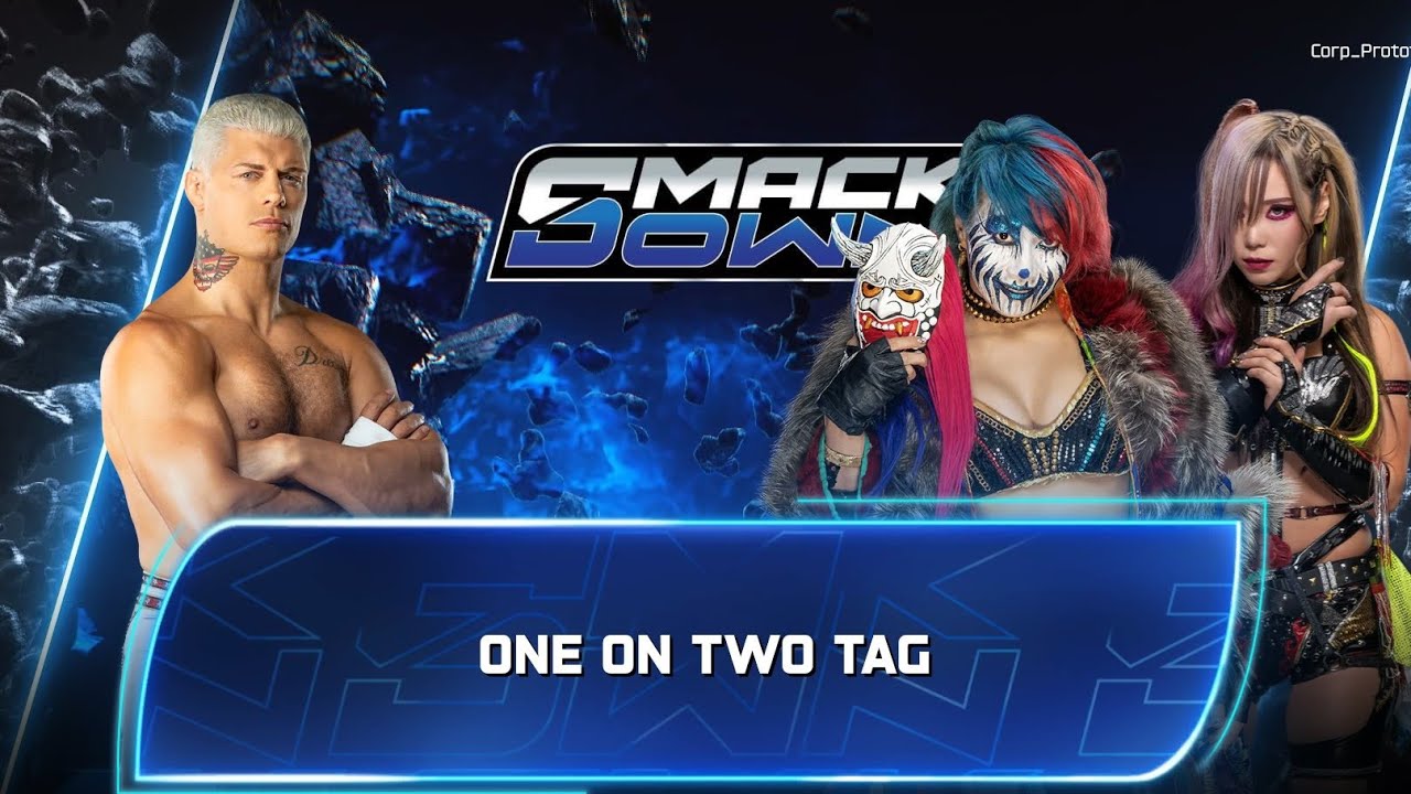 WWE 2K25- Champion vs Champion: Cody Rhodes vs The Kabuki Warriors | SmackDown  #WWE2K25
