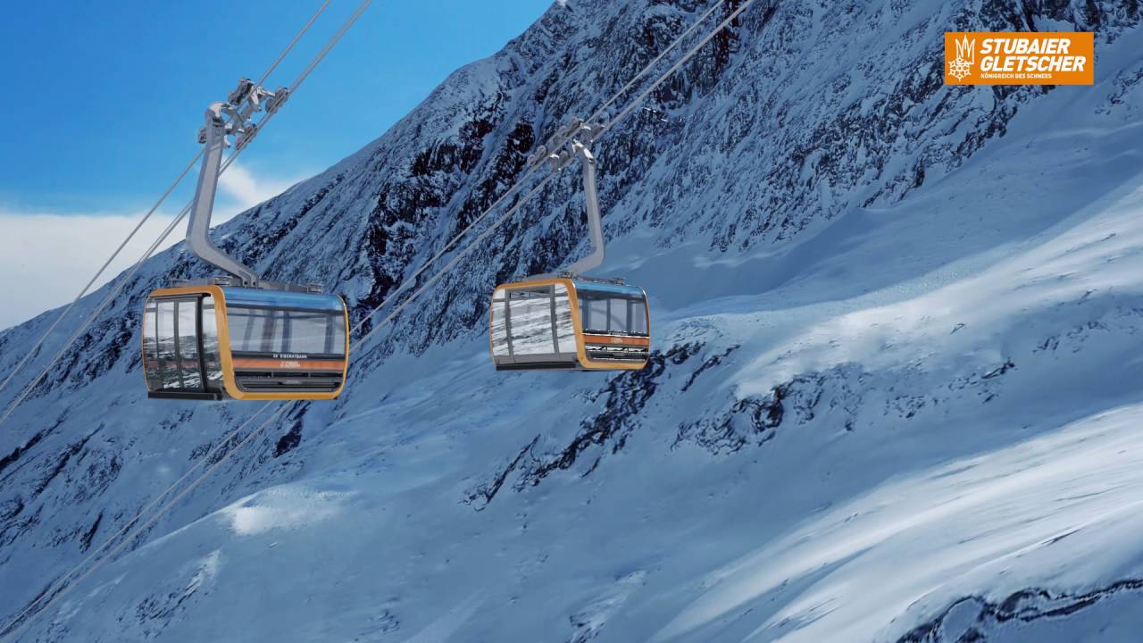 Warta Królestwa: nowa kolejka linowa 3S Eisgrat  na lodowiec Stubai