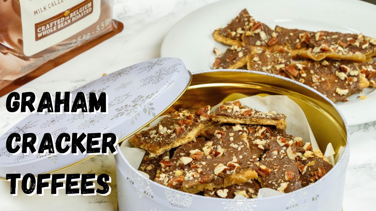 Pecan Graham Cracker Toffee | Christmas Crack