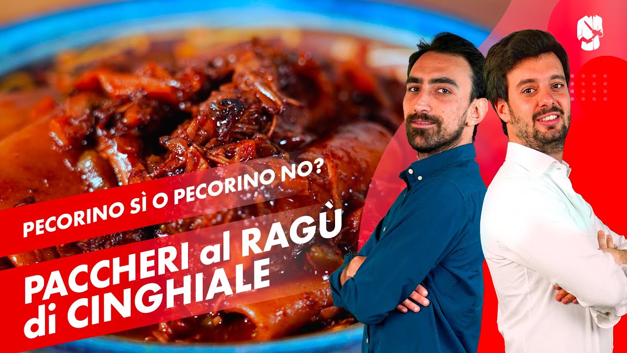 PACCHERI al RAGÙ di CINGHIALE da dipendenza🤩