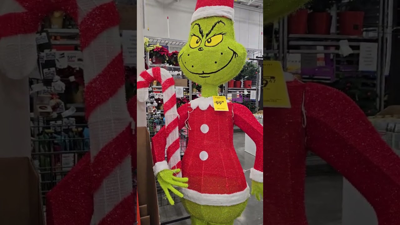 Lowes have Christmas animatronics