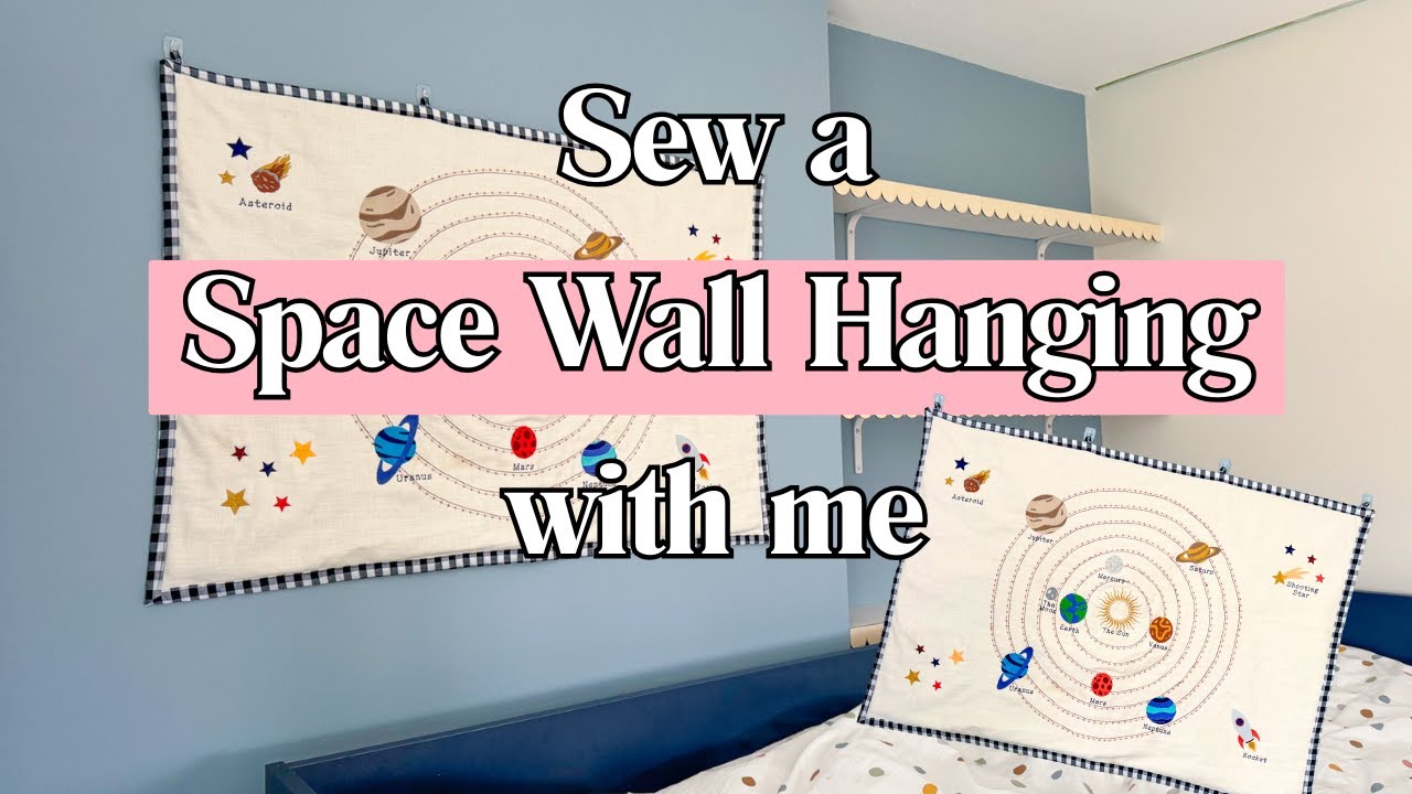 Sew a Solar System Tapestry With Me!