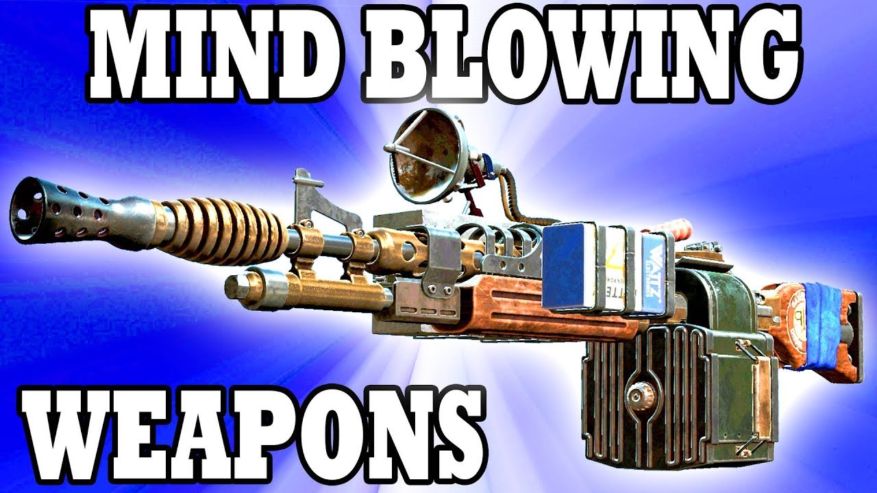Fallout 4 Top 10 UNBELIEVABLE weapon mods