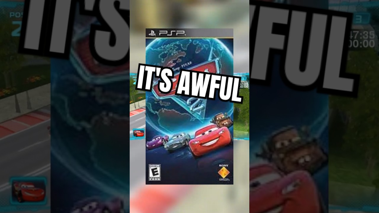 The Worst Racing Games of ALL TIME! - Cars 2