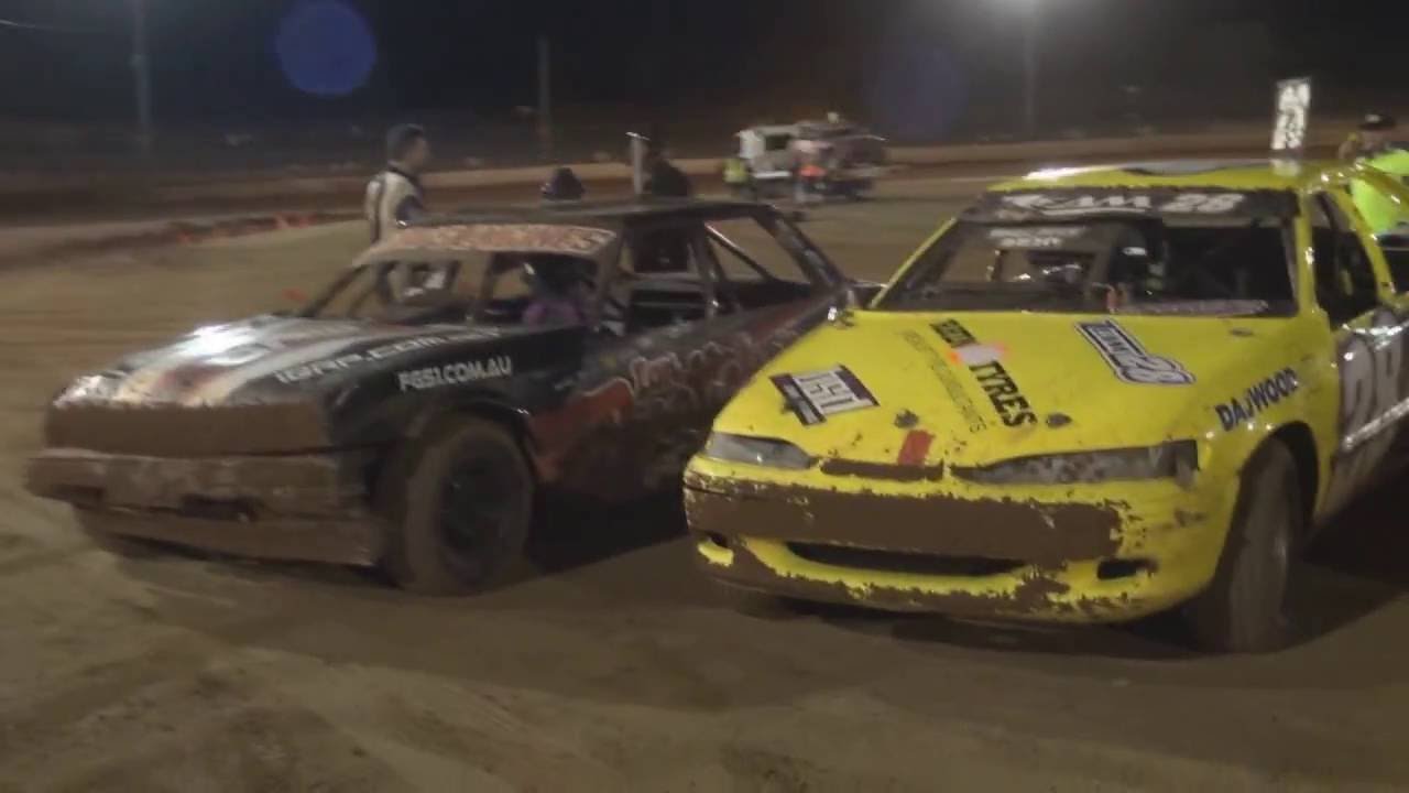 Modified Sedans - A-Main - Queensland Title - Carina Speedway - 11.06.16
