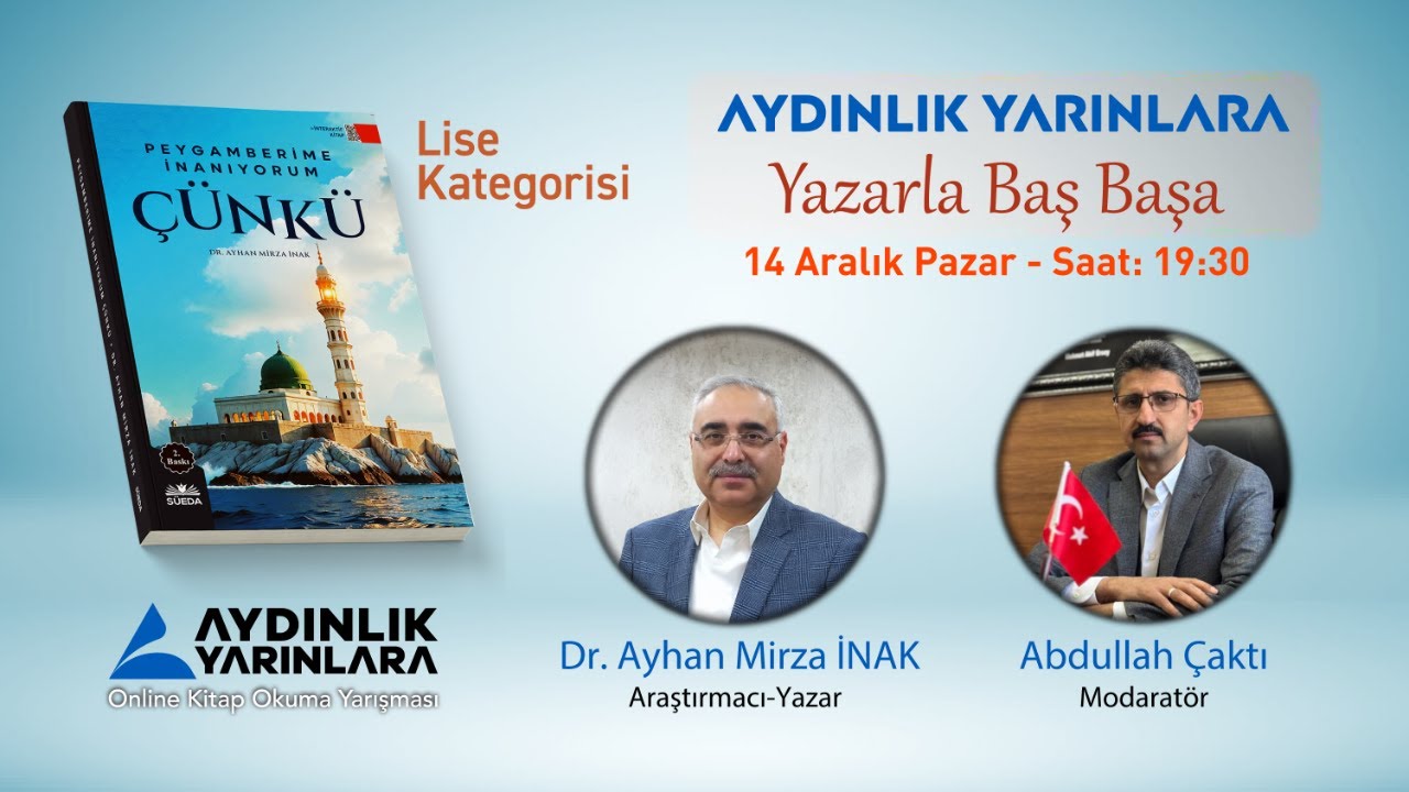Aydınlık Yarınlara | Yazarla Baş Başa - Lise Kategorisi