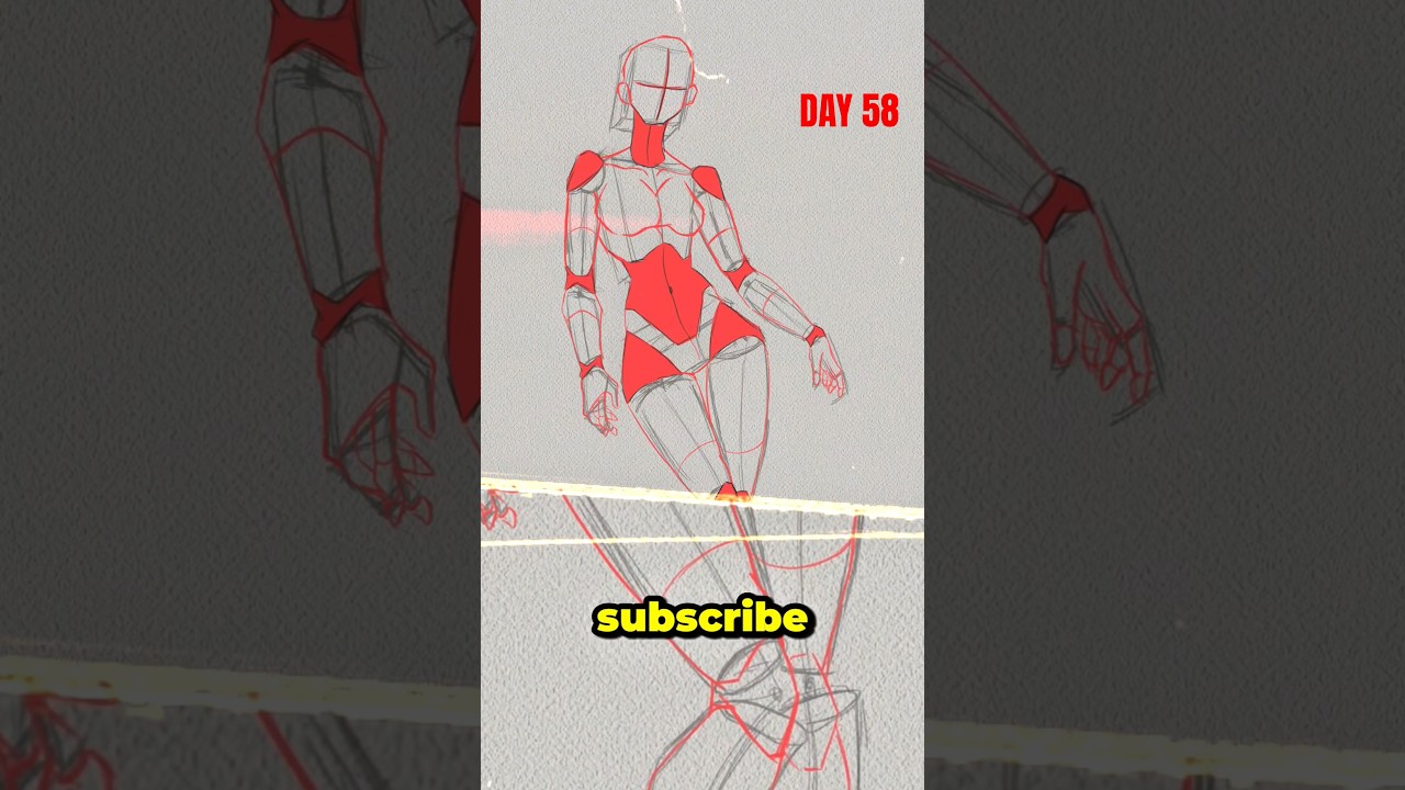 How to turn a box mannequin into a real body ✍️