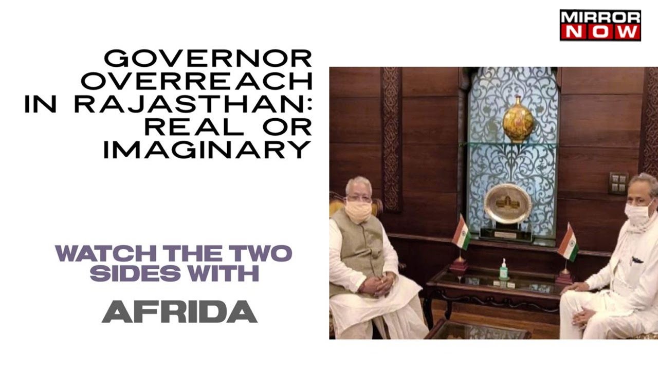 Is the Rajasthan Governor's overreach justified? | Two sides with Afrida