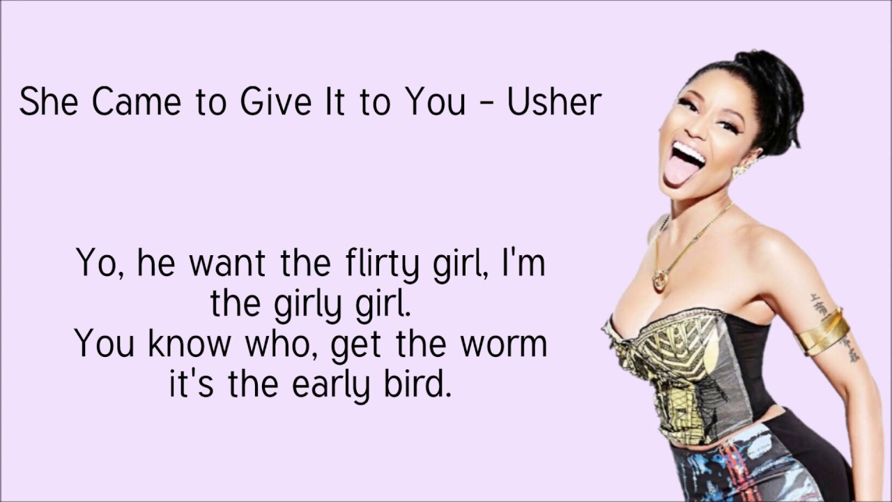 Nicki Minaj Verse (LYRIC VIDEO) PT 3