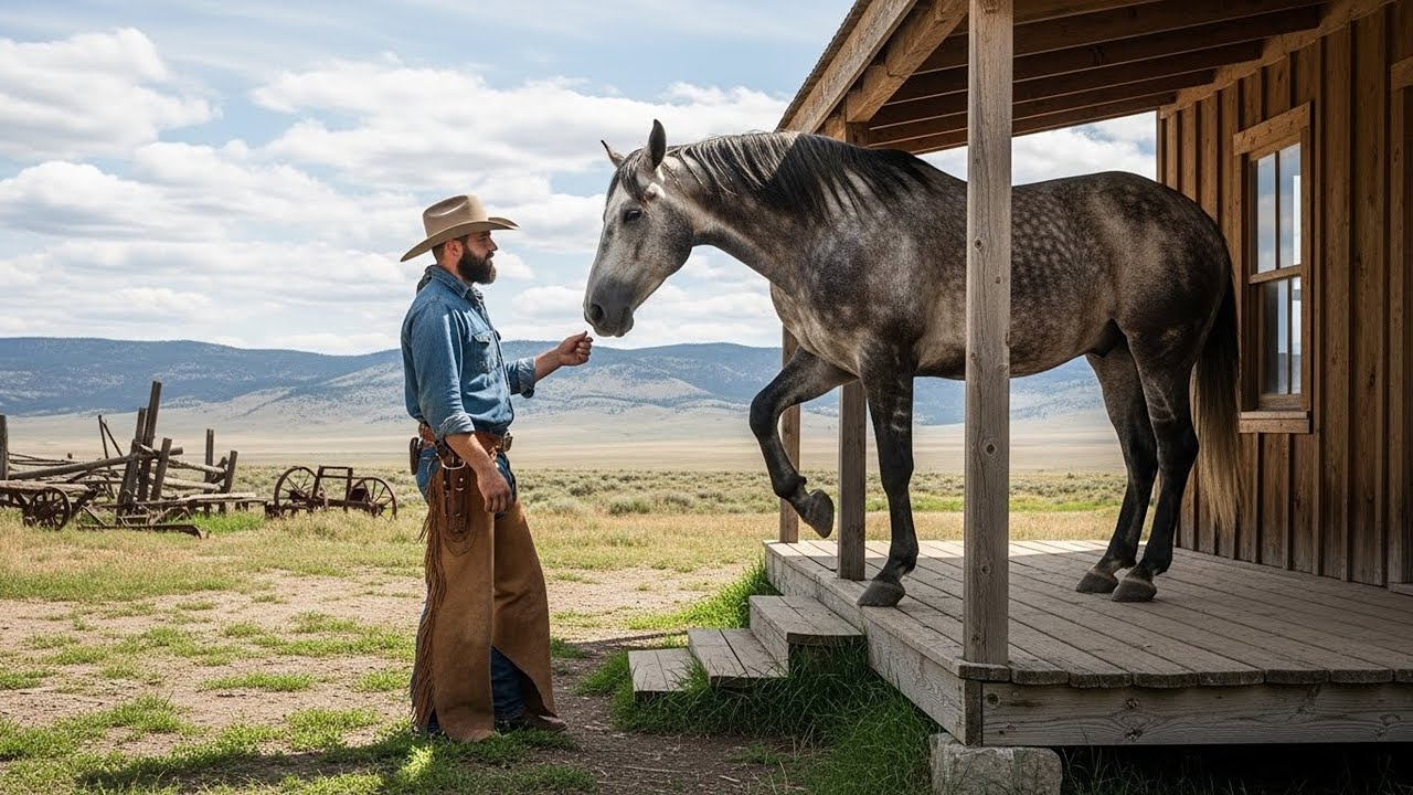 Bank Sold This Abandoned Ranch for $5, Then He Found a Wild Mustang Guarding a Dead Man’s Secret