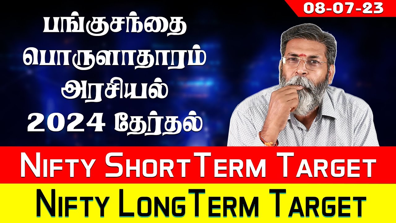 Nifty Short, Long Term Targets and Geopolitics Explained in tamil by Uttam Kumar.N