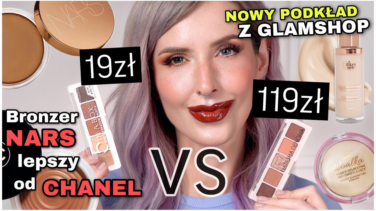 Kupiłam nowości z Glamshop, szukam taniego zamiennika mojej ulubionej palety do podróży-Udało się?🧐