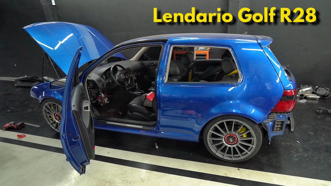 GOLF R28 TUDO PRONTO PARA DAR A PRIMEIRA PARTIDA !