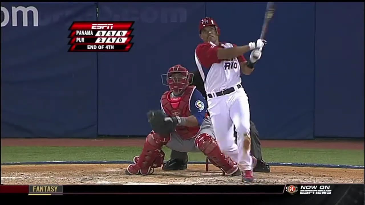 2009 World Baseball Classic R1 Pool D Game 2: Panama vs Puerto Rico Full Highlights