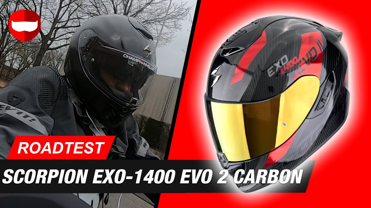 Scorpion Exo-1400 Evo Carbon 2 - Review & Road-Test - ChampionHelmets.com