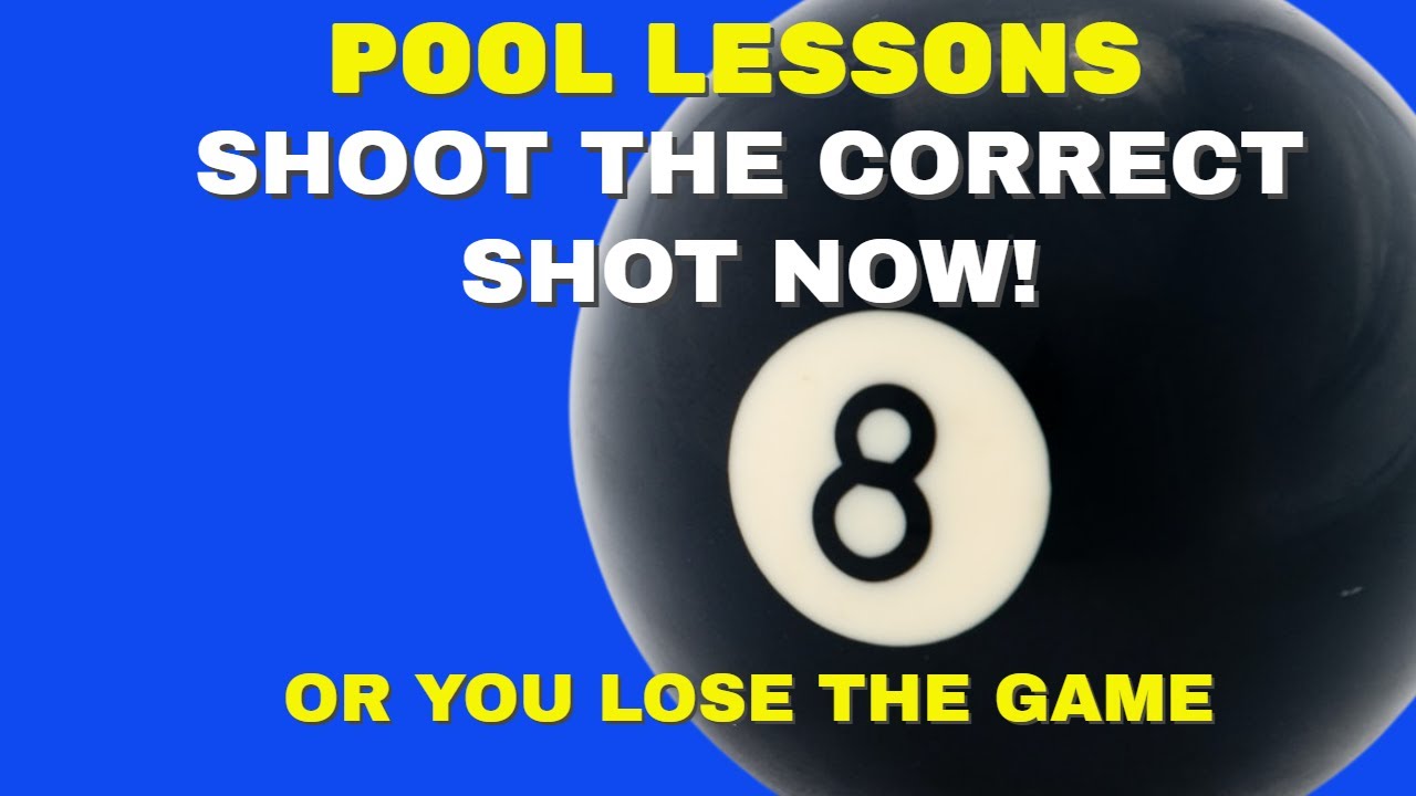 POOL LESSON - CHOOSING THE CORRECT FIRST BALL IN YOUR 8 BALL RUNOUT - MAKING GOOD CHOICES WINS GAMES