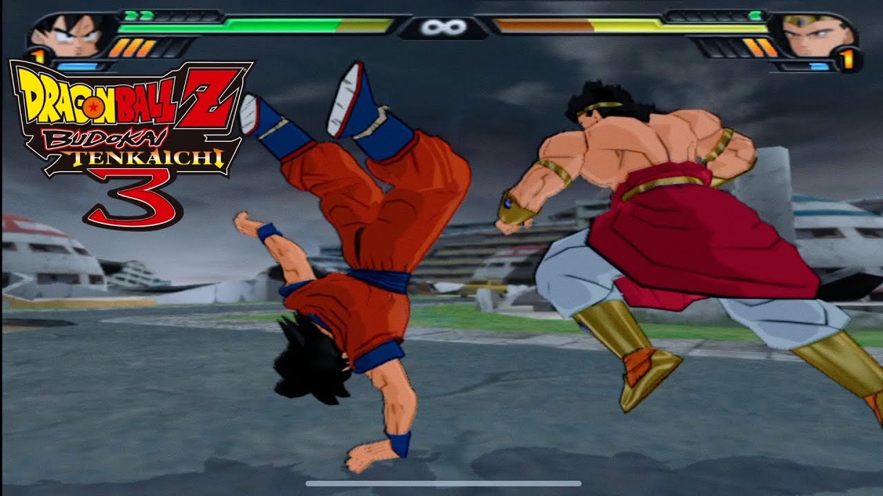 Goku vs Broly (com vs com) Dragon Ball Z Budokai Tenkaichi 3 _ (Aethersx2)
