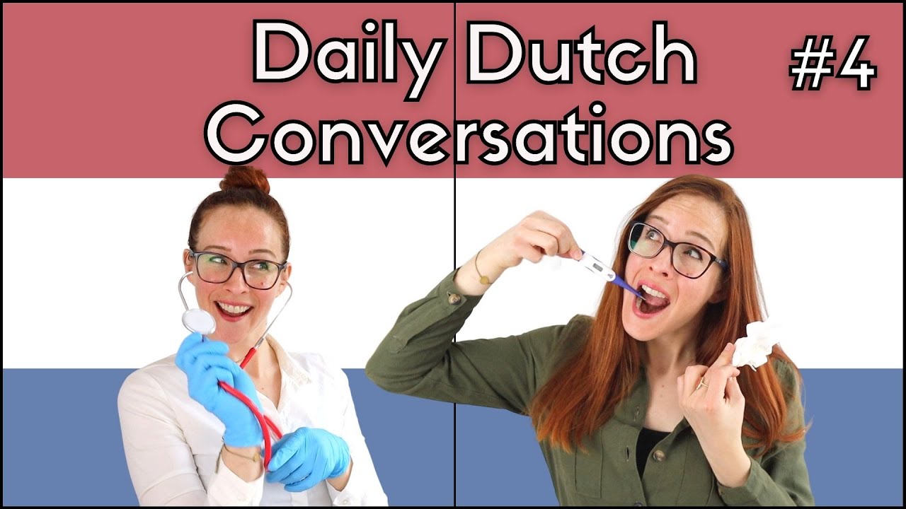 Naar de dokter - Daily Dutch conversations #4 (NT2 - A1/A2)