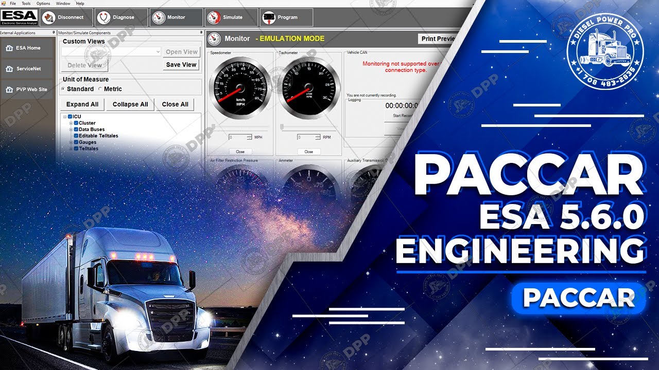 EXPLORING PACCAR ESA 5.6.0 ENGINEERING ON DIESEL POWER PRO