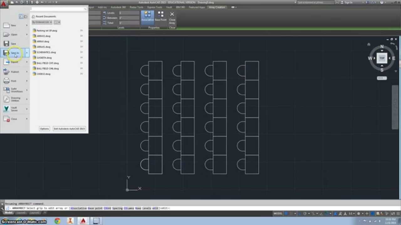 Designing library desks using AutoCAD (Ch9 #17)