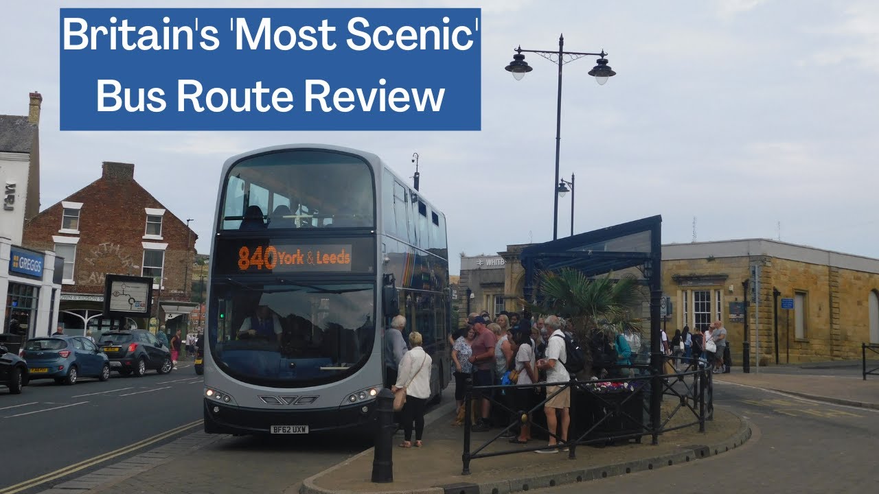 Britain's 'Most Scenic' Bus Route Review | Coastliner 840 Leeds To Whitby