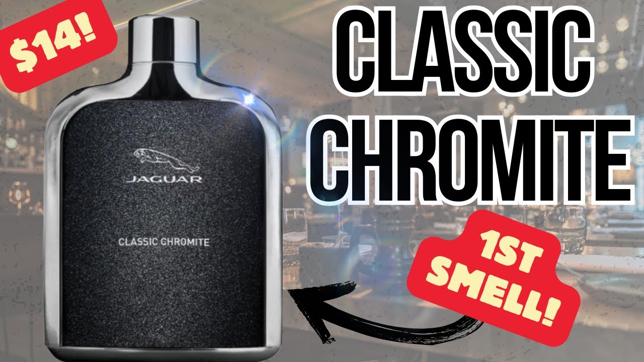 $14 Jaguar Classic Chromite 1st Smell! Fresh Men's Fragrance : Cologne