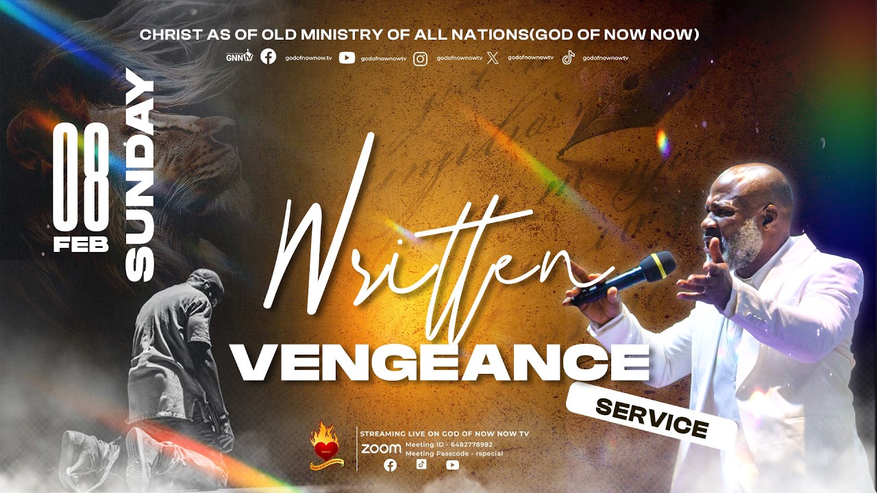 Sunday Written Vengeance service with Prophet Ritabbi - 8th February, 2026