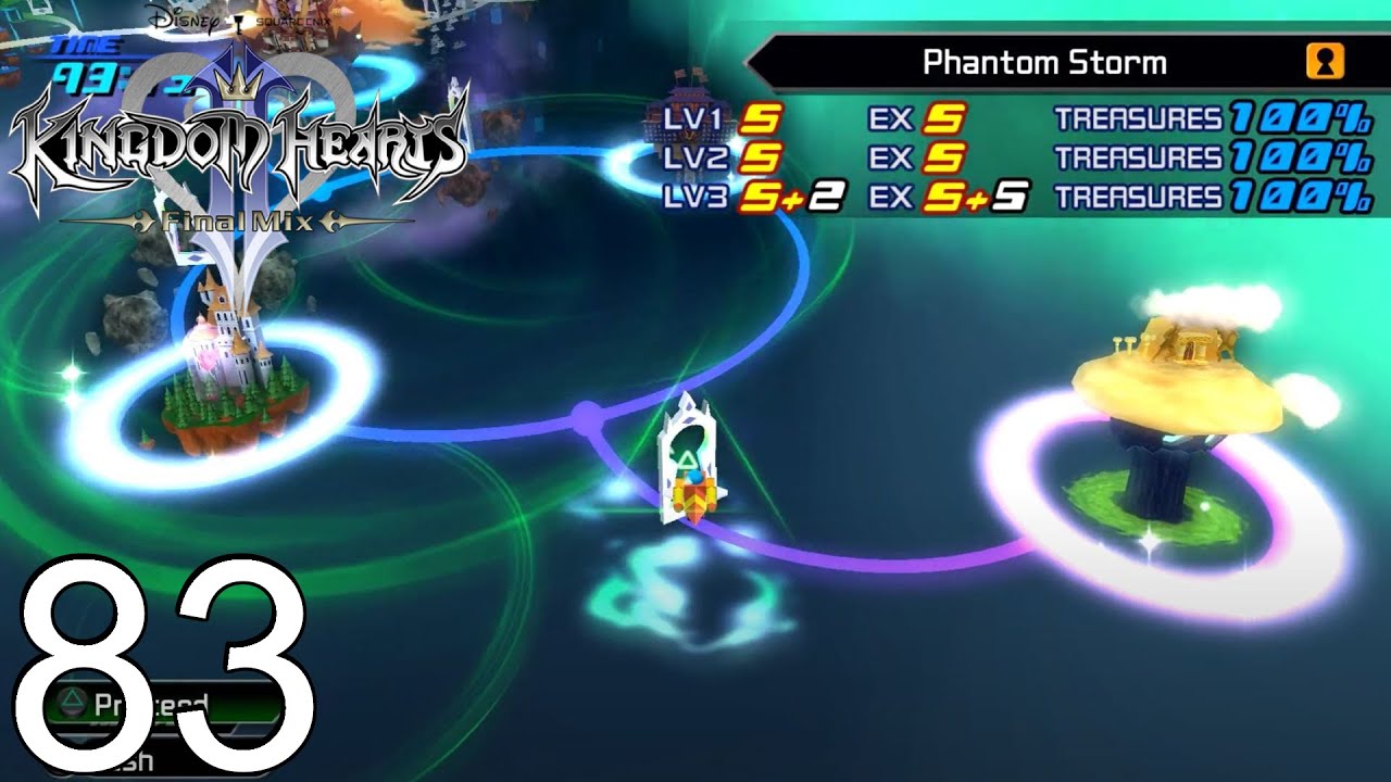 KH II FM [Critical Mode] Walkthrough Part 83 Phantom Storm EX Missions S-Rank