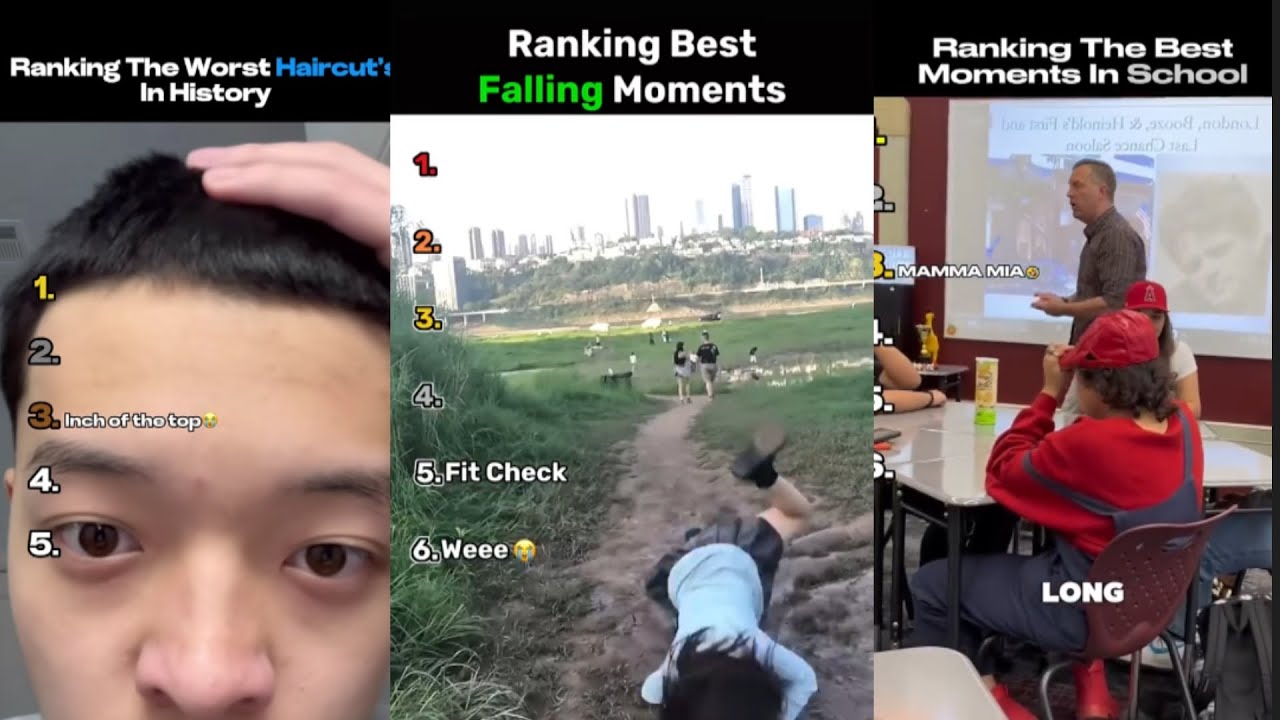 Ranking Top moments compilation 