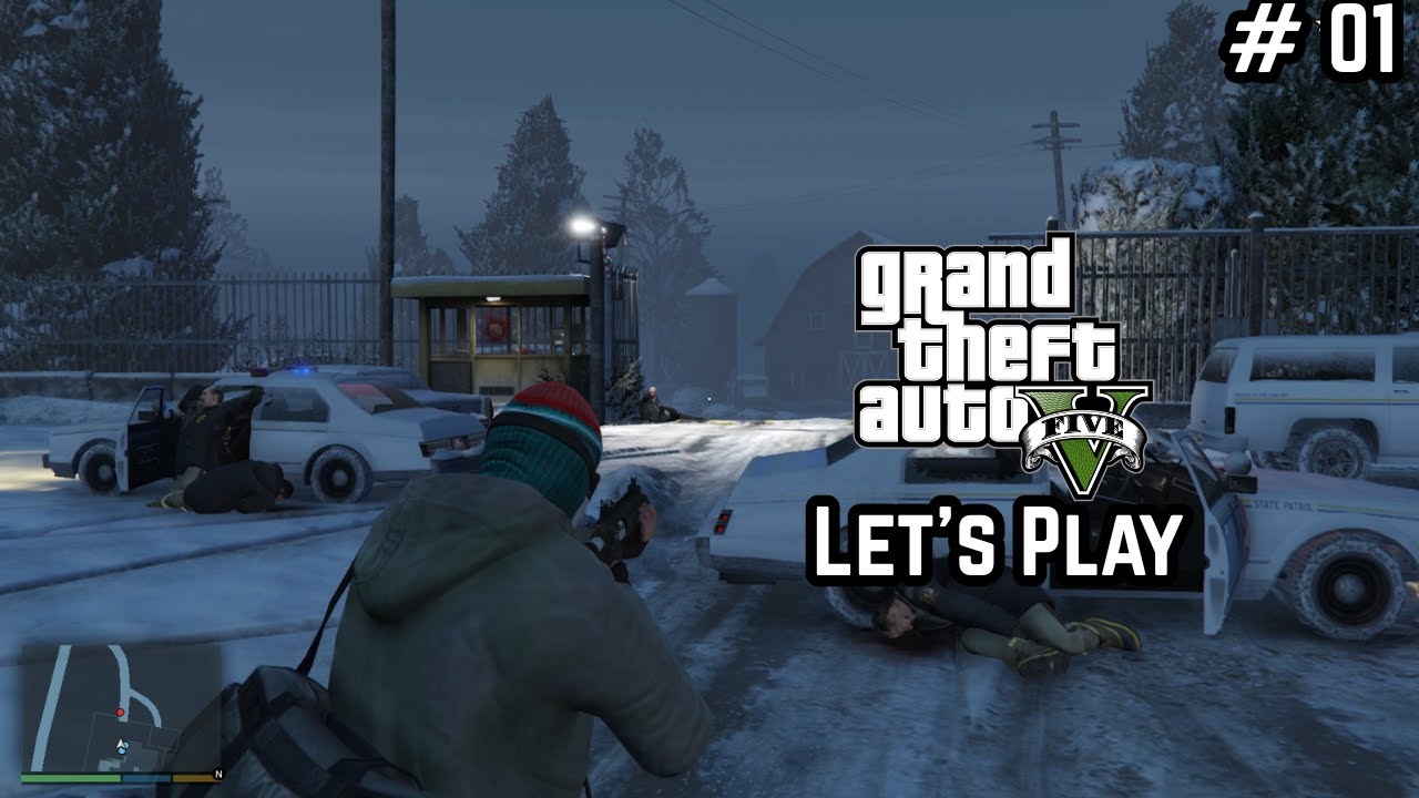 Robbing a Bank - GTA 5 Part - 1 | Hindi Commentary