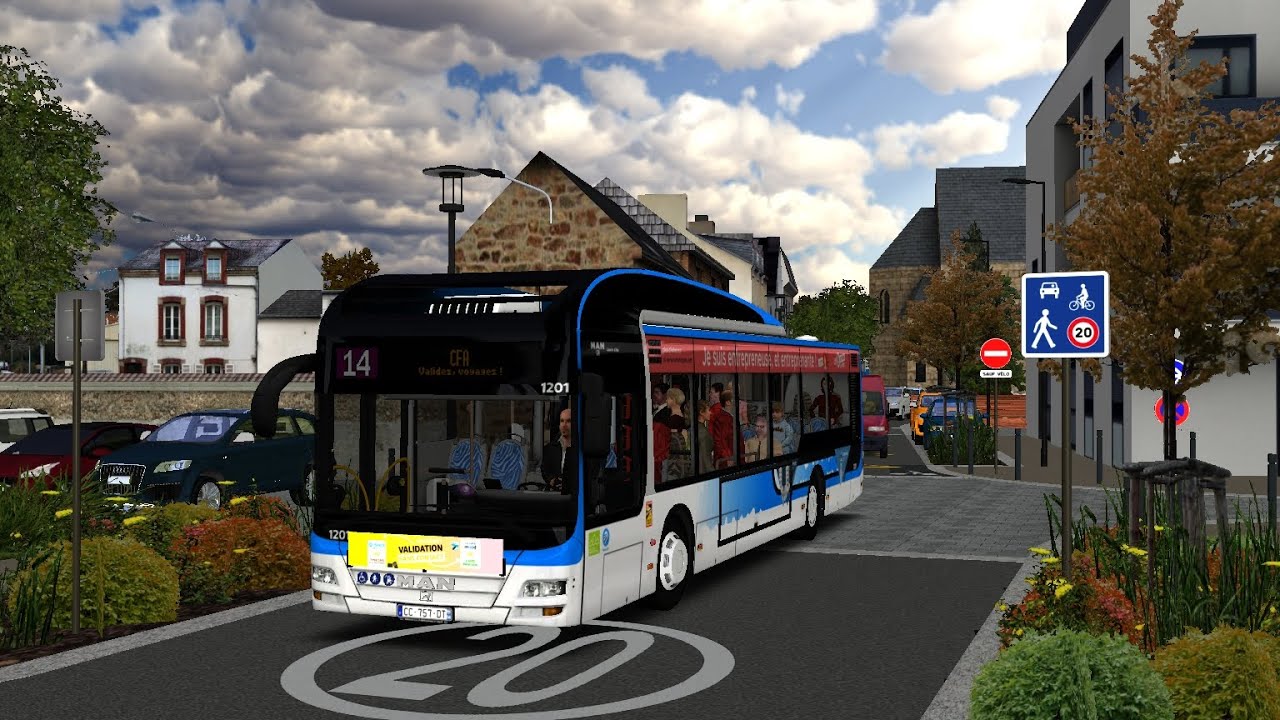 OMSI 2 - MAN Lion's City A37 BHNS  [ZF Ecomat/Loud turbo]
