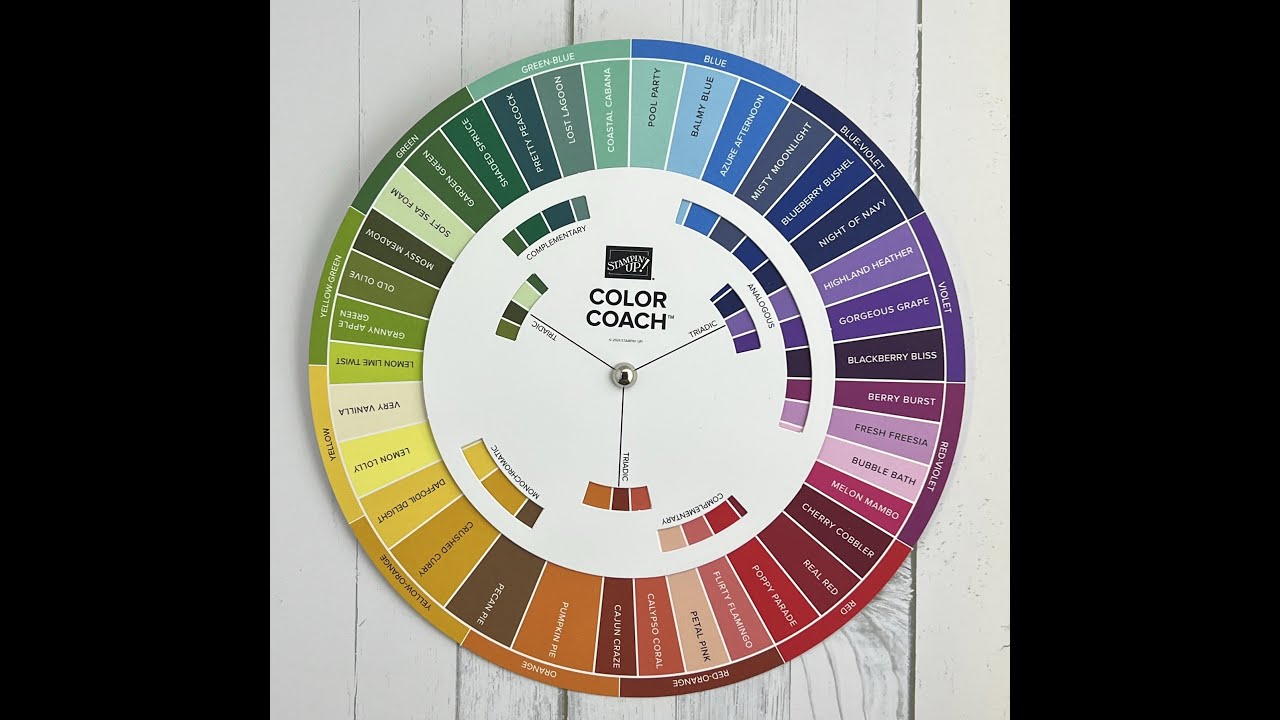 Stampin' Up!'s Color Coach Wheel