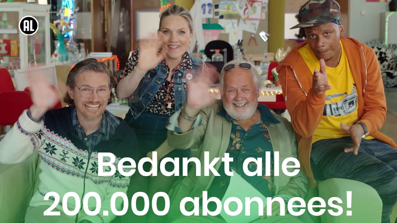 200.000 abonnees! Bedankt iedereen! 💚🍏