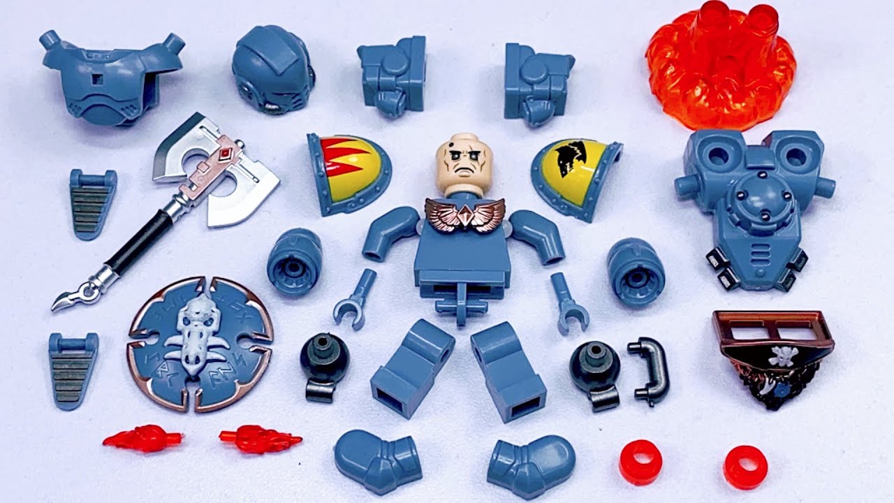 Кастомные LEGO Warhammer 40k | Космические Волки, прыжковые ранцы, заступники | Неофициальные мин...