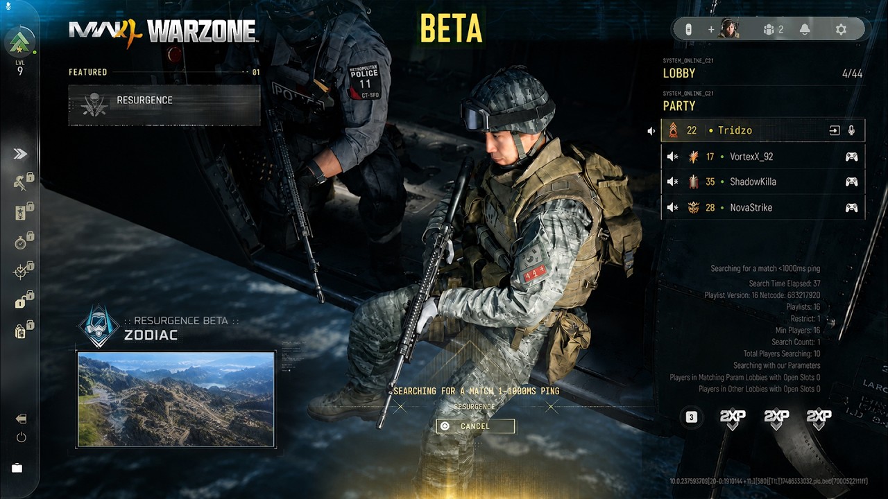 РАСКРЫТ РАННИЙ ДОСТУП К БЕТА-ВЕРСИИ MW4 Warzone! (Обновление Modern Warfare 4 Warzone)