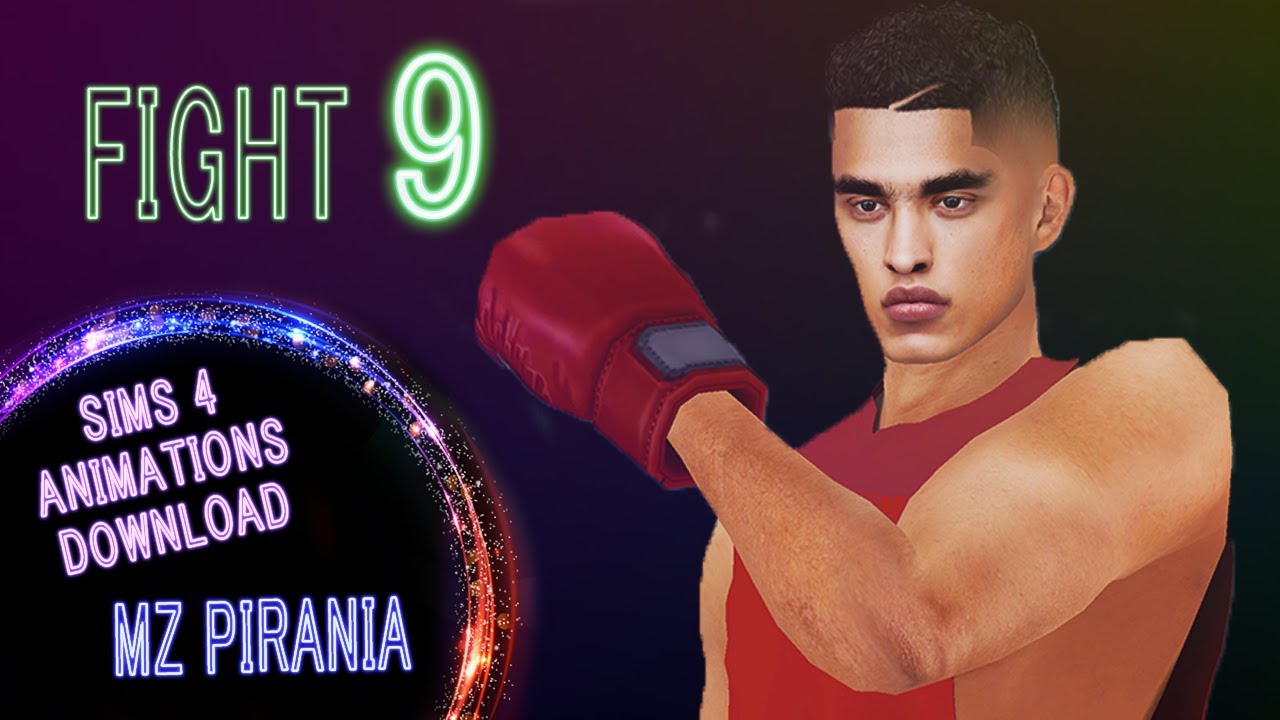FIGHT 9  | Sims 4 Custom Animations | (Download)