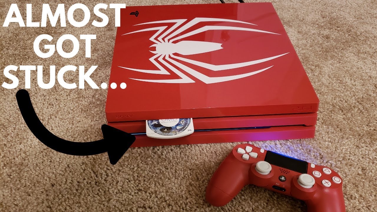 Что произойдет, если вставить чужой диск в SPIDERMAN PS4?