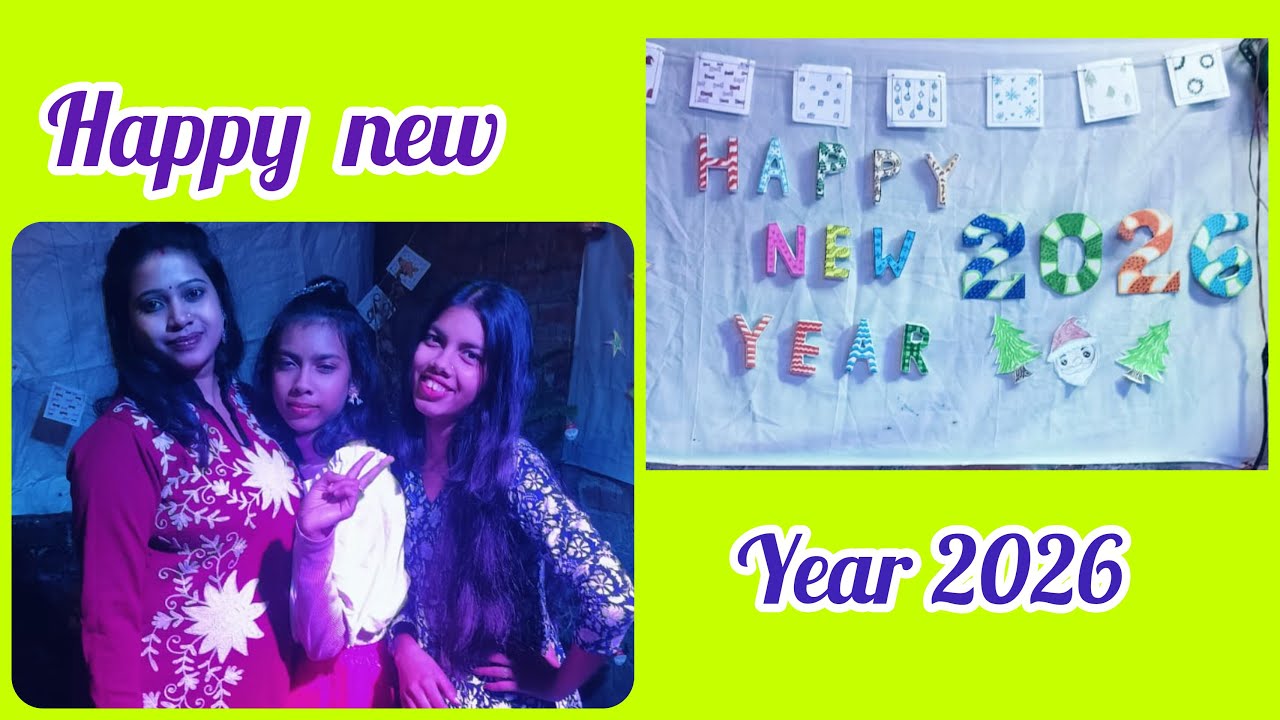 Happy new year | 2026new year vlog😍