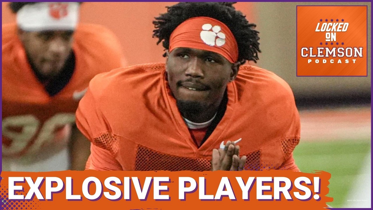 EXPLOSIVE: Clemson Counting on Chris Johnson Jr. and Gideon Davidson to IGNITE Offense