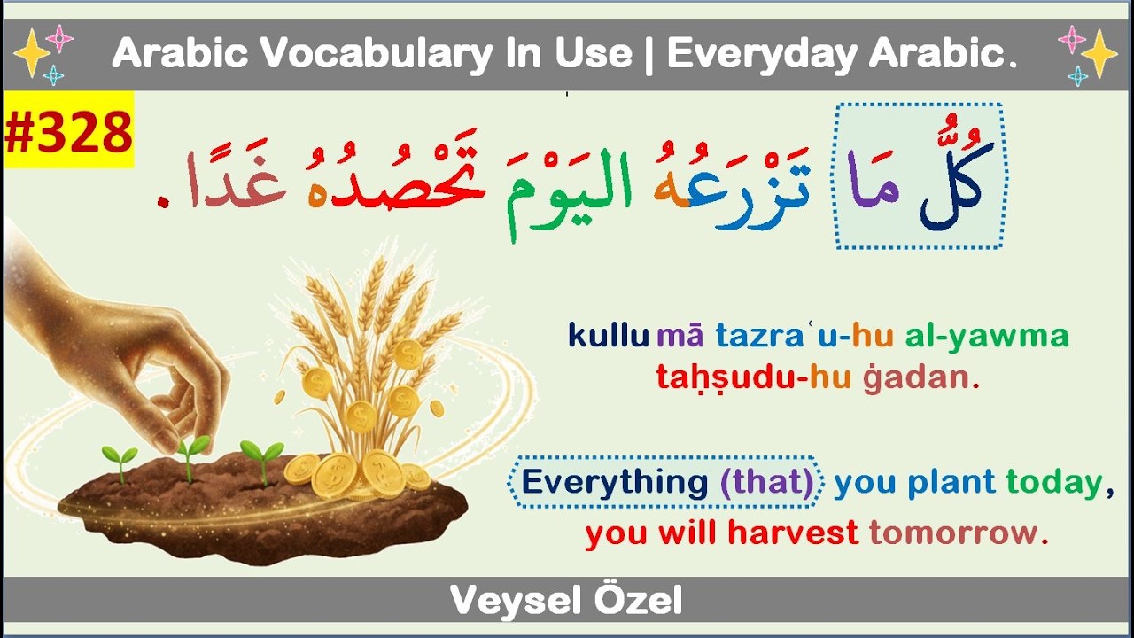 Everyday Arabic 328: كُلُّ مَا (Everything That…) | Powerful Arabic Meaning Patterns