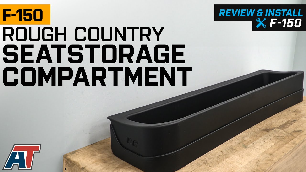 2015-2023 F-150 Rough Country Custom-Fit Under Seat Storage Compartment Review & Install
